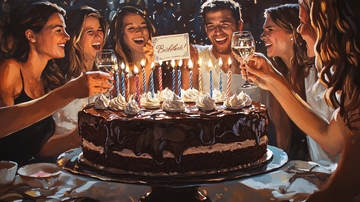 企业员工生日聚会