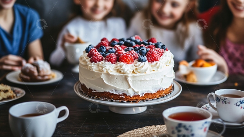 高清大图下载【趣麦麦图】家人蛋糕5