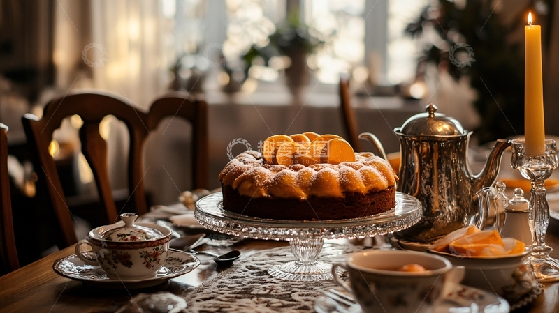 高清大图下载【趣麦麦图】感恩节蛋糕