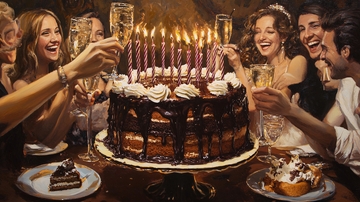 成人生日宴会2