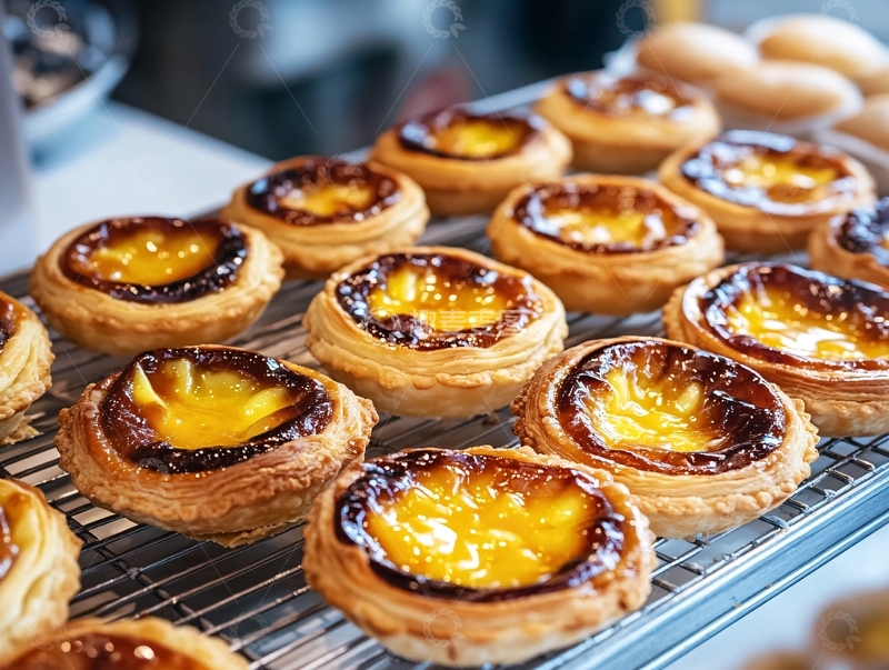 高清大图下载【趣麦麦图】鲜鲍蛋挞1