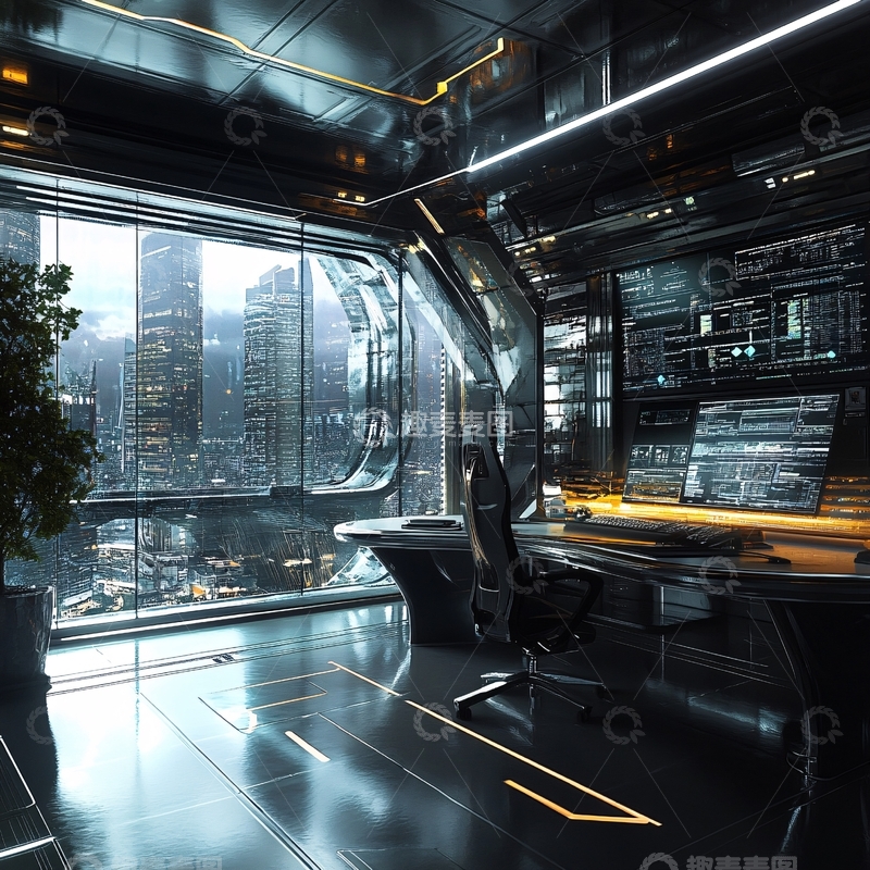 高清大图下载【趣麦麦图】科幻感装饰装修1