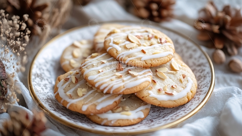 高清大图下载【趣麦麦图】网红手工饼干