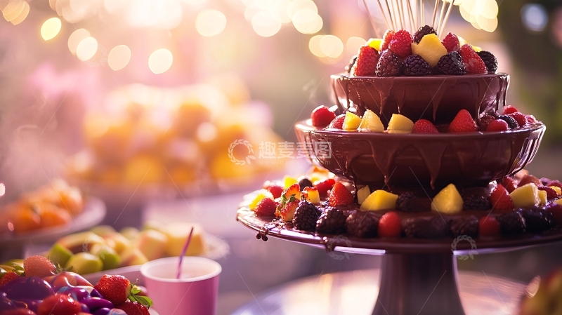 高清大图下载【趣麦麦图】糖果甜品自助