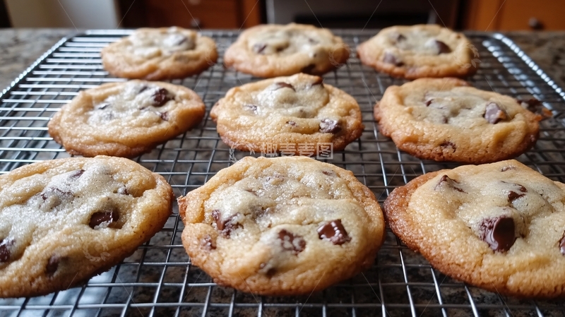 高清大图下载【趣麦麦图】巧克力豆曲奇