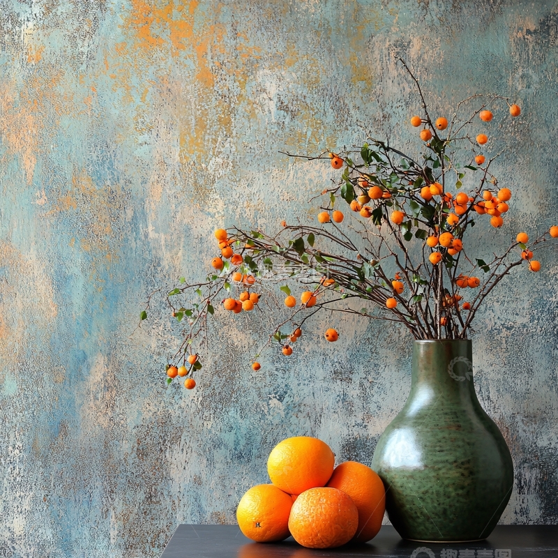 高清大图下载【趣麦麦图】静物金梅果