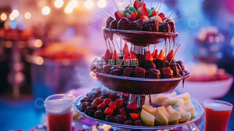 高清大图下载【趣麦麦图】糖果甜品自助1