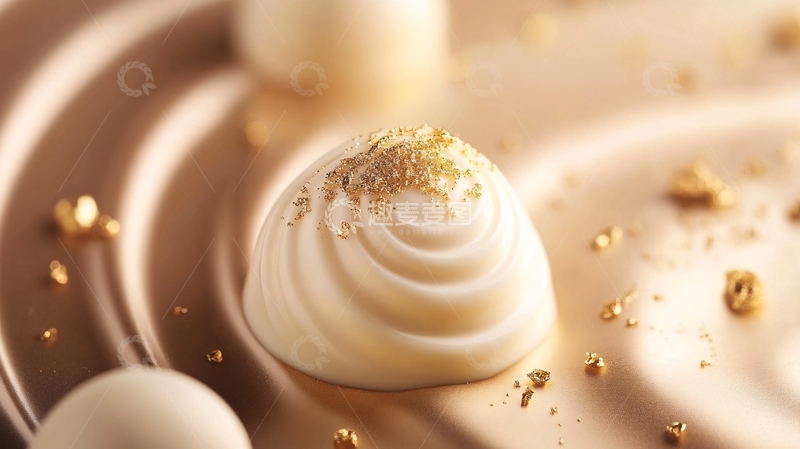 高清大图下载【趣麦麦图】高清金色巧克力