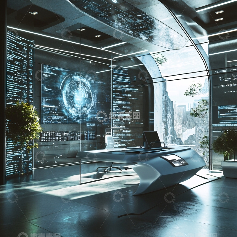 高清大图下载【趣麦麦图】科幻感装饰装修