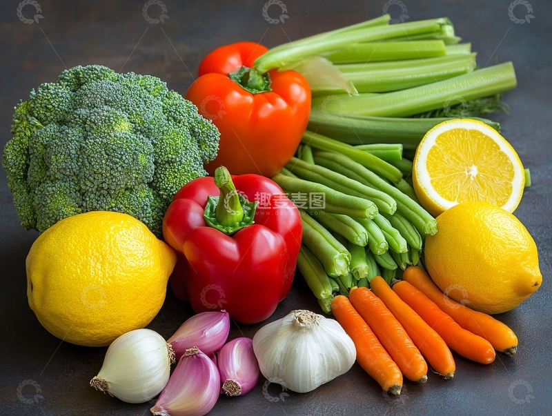 高清大图下载【趣麦麦图】四季野菜