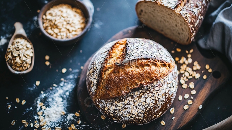 高清大图下载【趣麦麦图】欧包面包