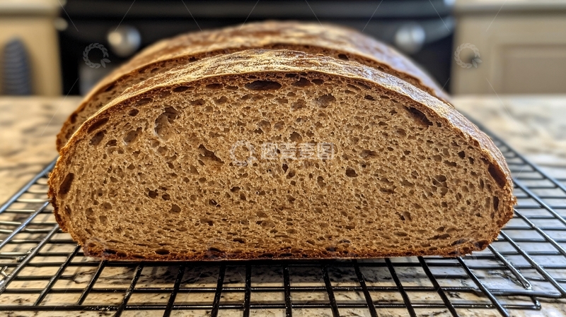 高清大图下载【趣麦麦图】黑麦大列巴1