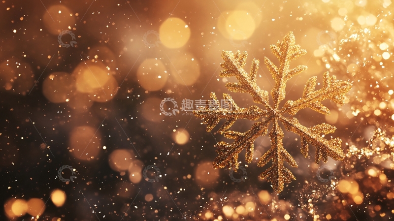 高清大图下载【趣麦麦图】唯美雪花