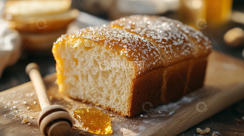 高清大图下载【趣麦麦图】烘焙吐司面包1