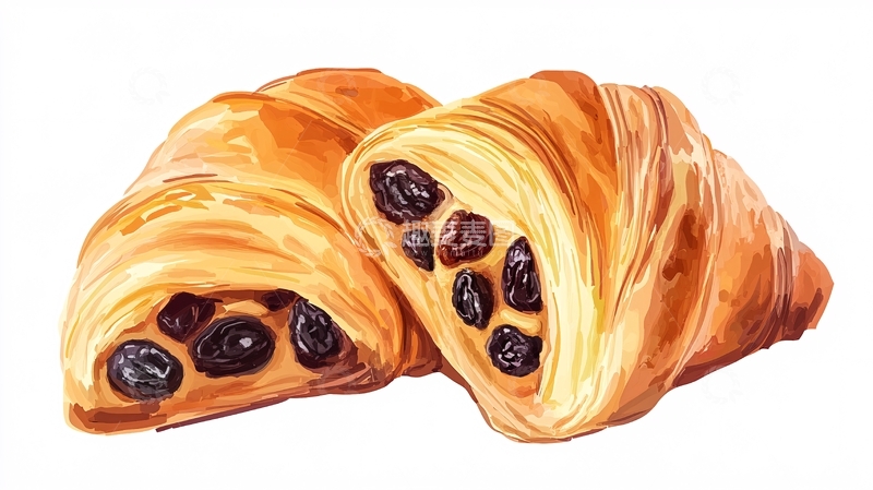 高清大图下载【趣麦麦图】新疆大列巴插画