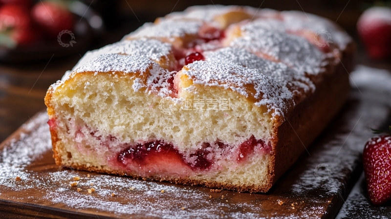 高清大图下载【趣麦麦图】草莓起酥1