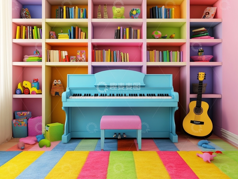 高清大图下载【趣麦麦图】艺术协会艺术班乐器室1