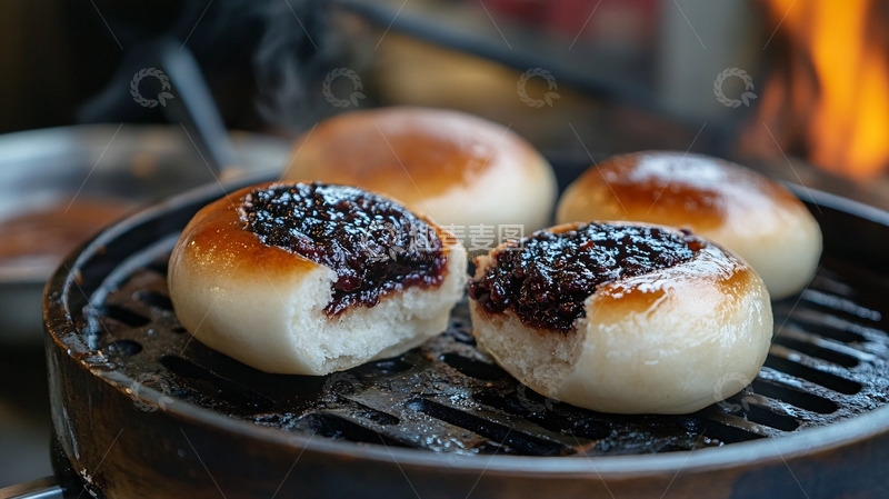 高清大图下载【趣麦麦图】烤馕素材1