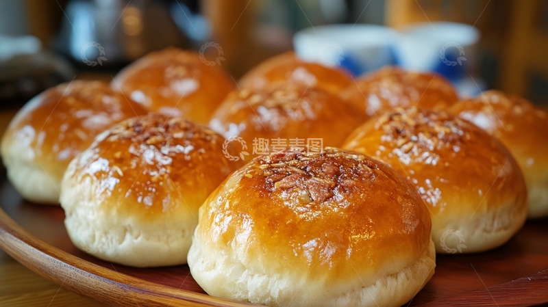 高清大图下载【趣麦麦图】酥烧饼实拍1