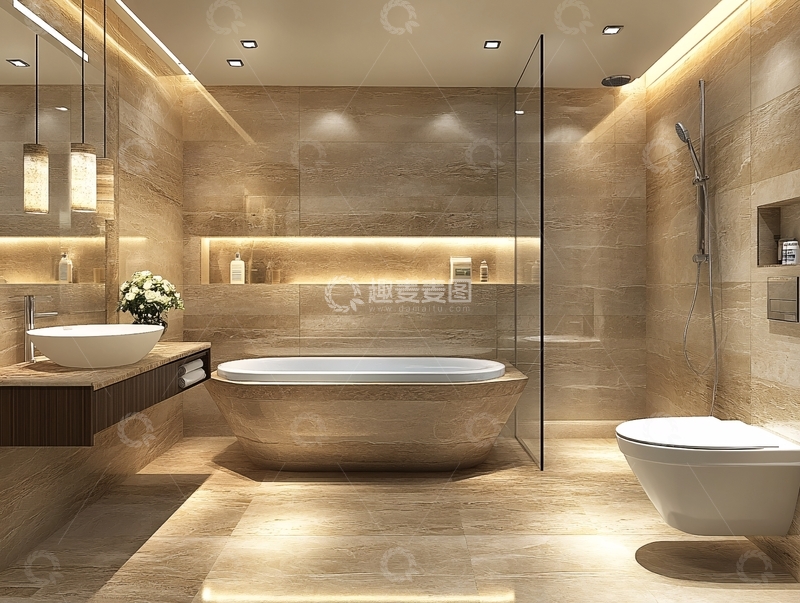 高清大图下载【趣麦麦图】浴室设计