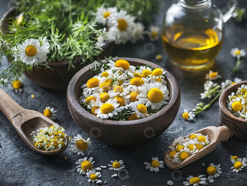 高清大图下载【趣麦麦图】洋甘菊香薰