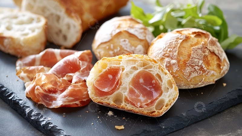 高清大图下载【趣麦麦图】-意大利熏火腿