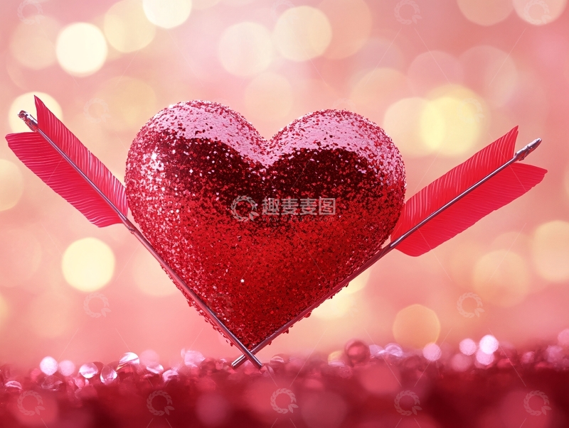 高清大图下载【趣麦麦图】唯美爱心1