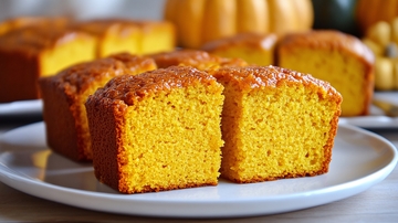 南瓜蛋糕南瓜面包1