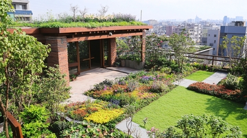 屋顶绿化社区1
