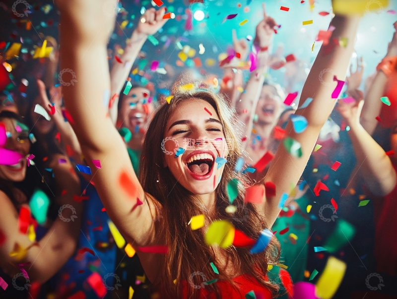 高清大图下载【趣麦麦图】欢乐的人群