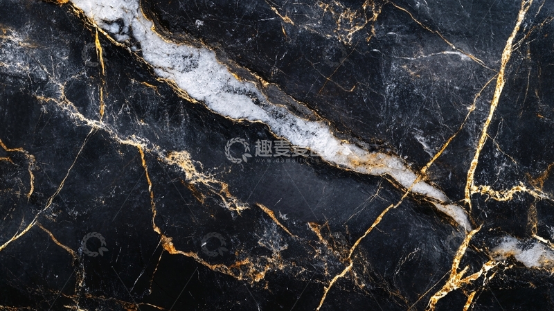 高清大图下载【趣麦麦图】蓝底金线大理石