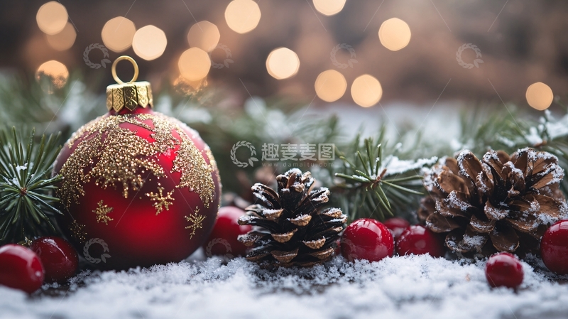 高清大图下载【趣麦麦图】唯美圣诞节3