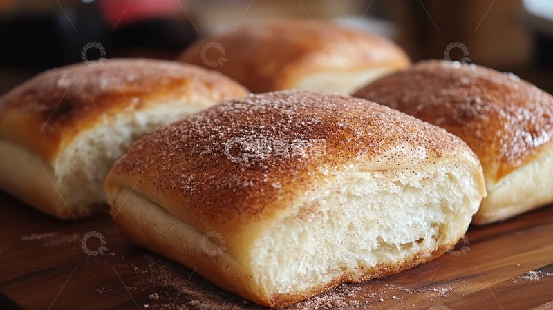 高清大图下载【趣麦麦图】香滑奶油包