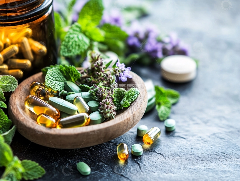 高清大图下载【趣麦麦图】药物的替代品