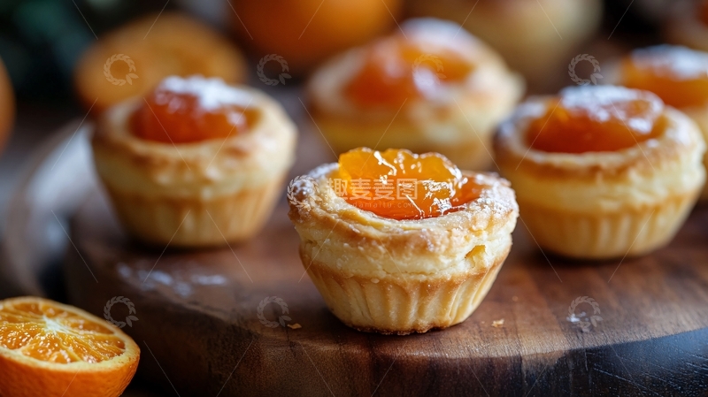 高清大图下载【趣麦麦图】橙香酥