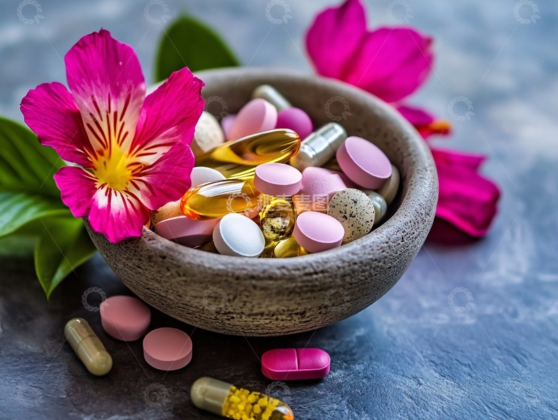 高清大图下载【趣麦麦图】健康医疗养生保健品