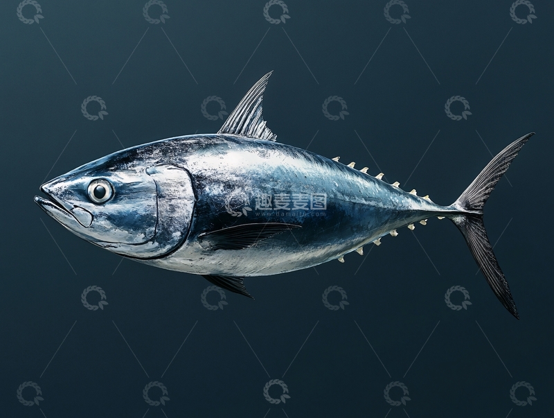 高清大图下载【趣麦麦图】大西洋蓝鳍金枪鱼