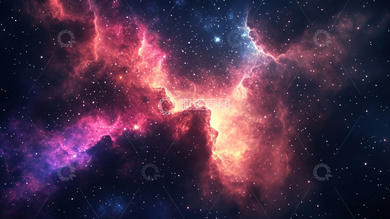 高清大图下载【趣麦麦图】神秘绚丽宇宙5