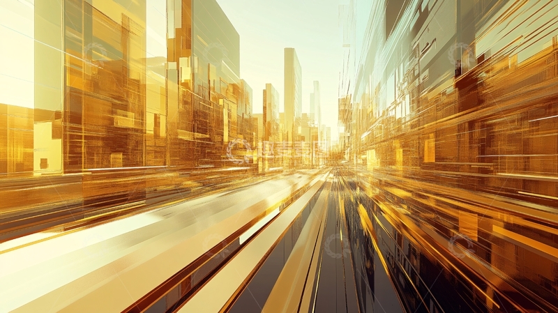 高清大图下载【趣麦麦图】城市的速度