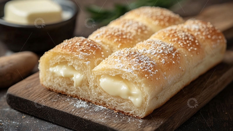 高清大图下载【趣麦麦图】牛油排包素材24