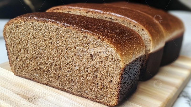 高清大图下载【趣麦麦图】黑金养生吐司