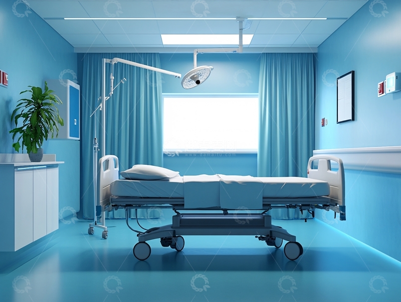 高清大图下载【趣麦麦图】病房设施与医护团队