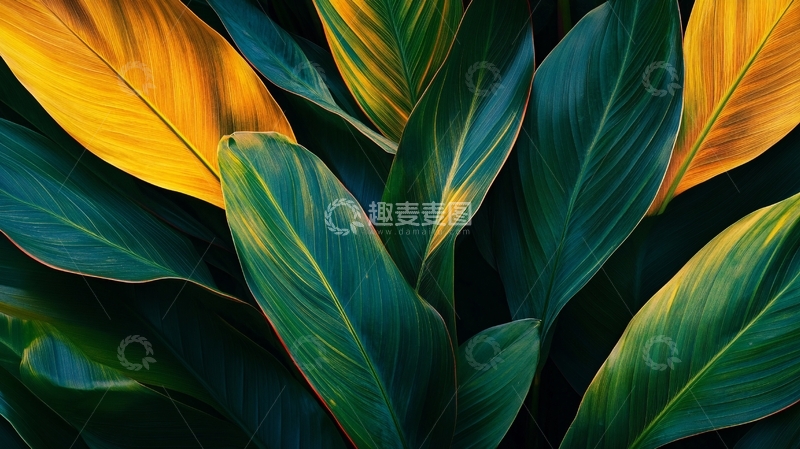 高清大图下载【趣麦麦图】植物树叶壁纸1