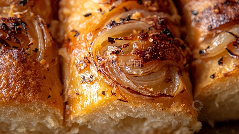高清大图下载【趣麦麦图】开洋葱油面包装