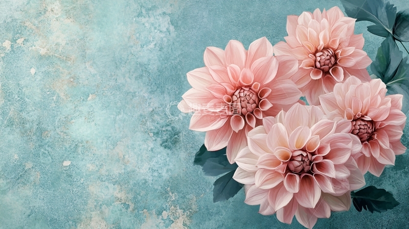 高清大图下载【趣麦麦图】大丽花背景图