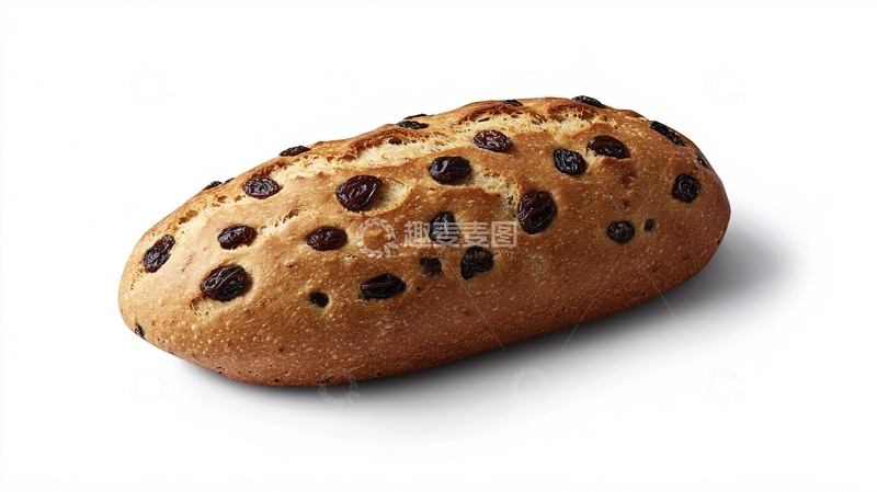 高清大图下载【趣麦麦图】美味面包巧克力豆6