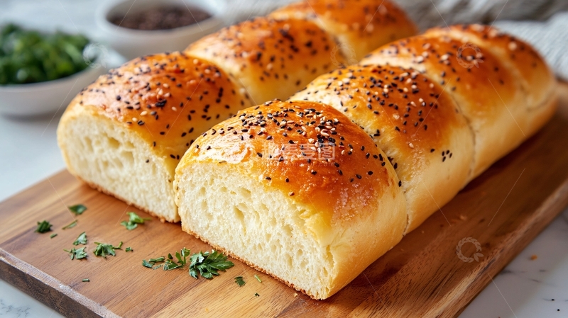 高清大图下载【趣麦麦图】黄油排包