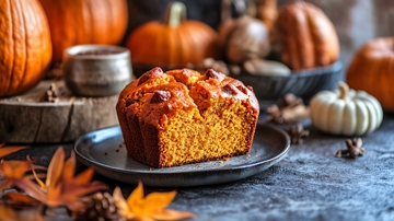 南瓜蛋糕南瓜面包4