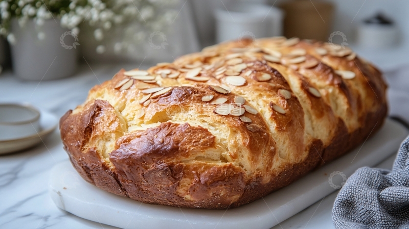 高清大图下载【趣麦麦图】酵母面包烘焙1