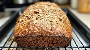 全麦吐司黑面包2